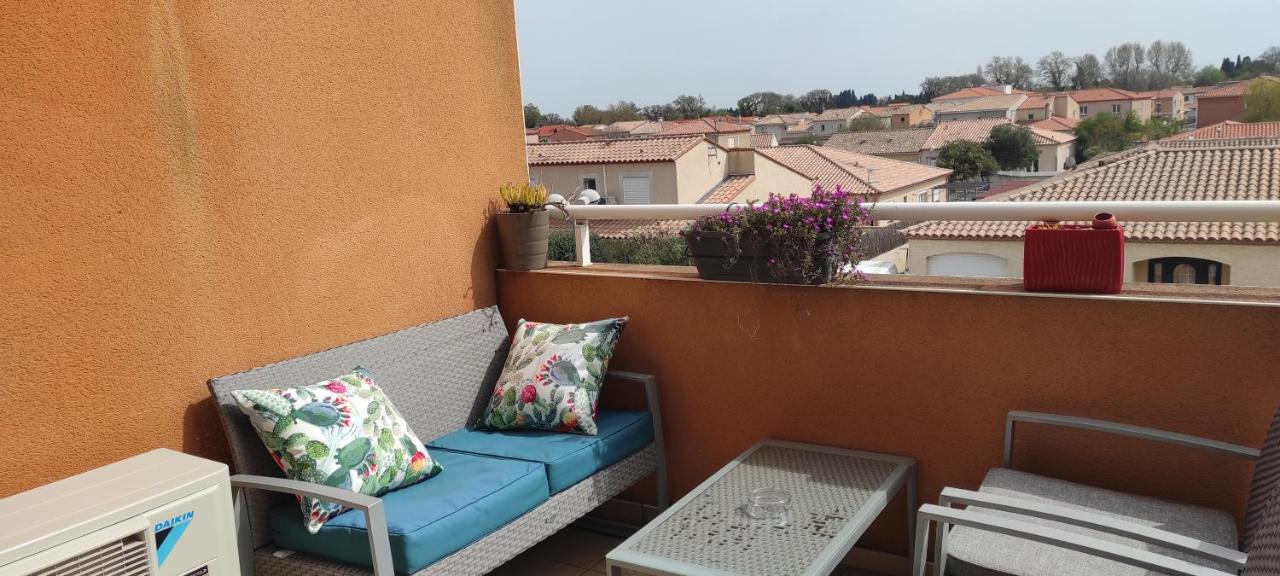 Appartement Avec Grande Terrasse A 15 Mn De La Mer Saint-Estève Екстериор снимка